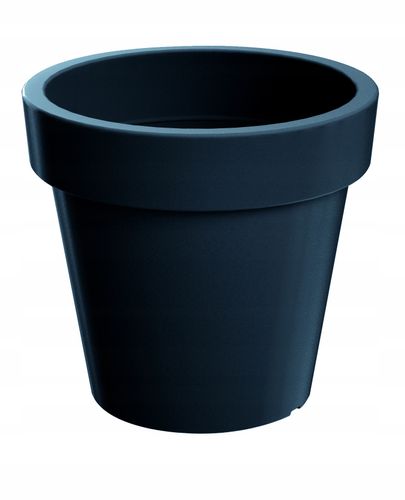 Doniczka okrągła Lofly DLOF160 z podstawką | Antracyt, Wymiary 15.80x14.4 cm, Prosperplast na Arena.pl