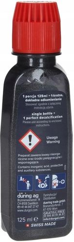 4x Odkamieniacz do ekspresów ciśnieniowych durgol swiss espresso 125ml na Arena.pl