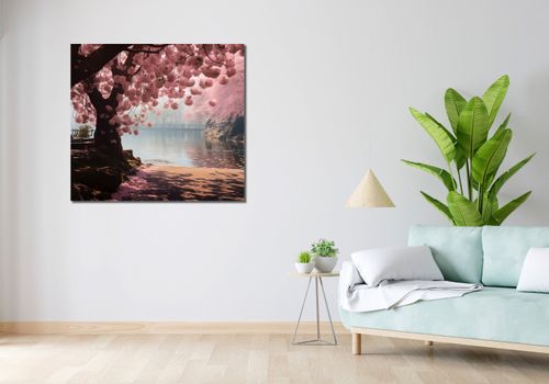 Obraz 100x90cm Spokój Sakury na Arena.pl