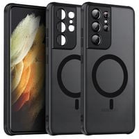 Etui do Samsung Galaxy S21 Ultra, matt case, magnetyczne do Magsafe