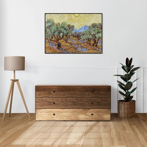 Plakat 40x30cm Olive Trees, Van Gogh Vintage do Salonu na Arena.pl