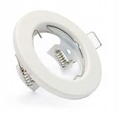 Oprawa halogenowa LED GU10 sufitowa stała BIAŁA