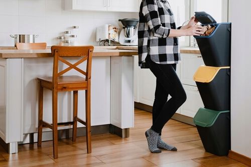KOSZ NA ŚMIECI POJEMNIK DO SEGREGACJI ODPADÓW PAPIER PLASTIK SZKLO BIO 25 L na Arena.pl
