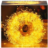 Girlanda DRUCIK 15m 500 led ciepła biały lampki choinkowe Świąteczne RYŻ