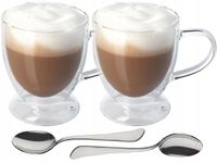 KOMPLET SZKLANEK Z PODSTAWKĄ 250ML X 2SZT. (NR 4481)