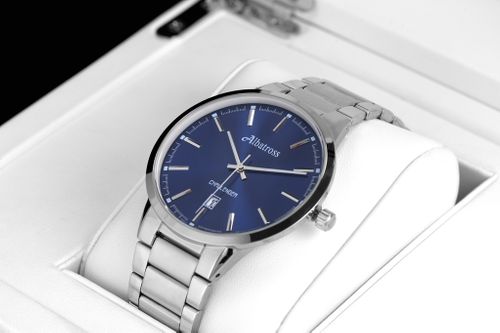 ALBATROSS Challenger ABDC06 (za059b) silver/blue na Arena.pl