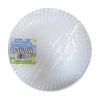 piknikowe tacki papierowe okrągłe