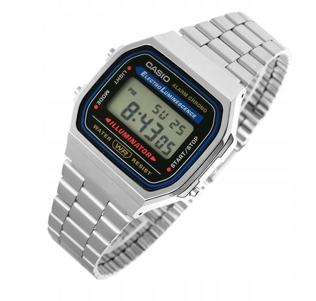 ZEGAREK MĘSKI CASIO RETRO VINTAGE A168 WA + BOX zdjęcie 3