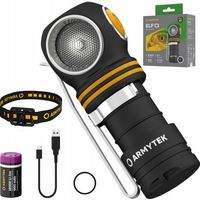 LATARKA CZOŁOWA MINI ELF C1 ZIMNE ŚWIATŁO CZOŁÓWKA SPORTOWA USB 1000 LM