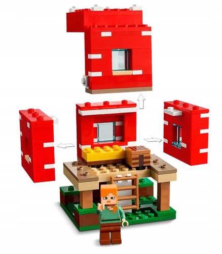 21179 - lego minecraft - dom w grzybie na Arena.pl