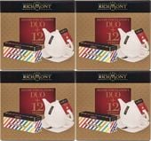 Zestaw porcelanowy do herbaty Richmont + herbata x4