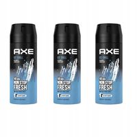 AXE Dezodorant dla Mężczyzn Ice Chill Spray 150ml x3