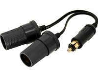 Rozgałęziacz Zapalniczki wtyk euro truck-2 gniazda zapalniczki