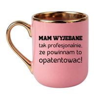 Elegant Różowo-Złoty 330 ml