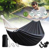 HAMAK PODRÓŻNY, HAMAK OUTDOOROWY, HAMAK KEMPINGOWY NA ZEWNĄTRZ 200X150CM