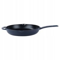 Patelnia ŻELIWNA EMALIOWANA na gaz indukcję grill ognisko piekarnika 24 cm