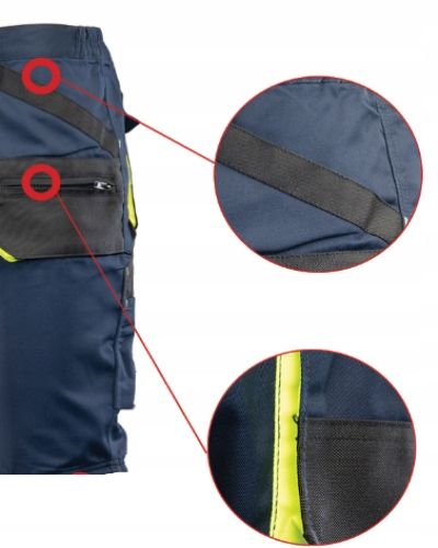 SPODNIE robocze do pasa ODPINANE NOGAWKI 54 Męskie na Arena.pl