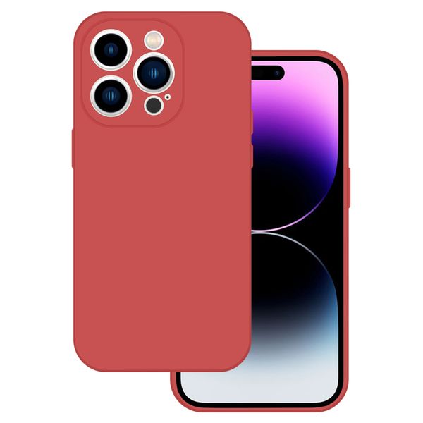Tel Protect Silicone Premium do Iphone 14 Pro koralowy zdjęcie 1