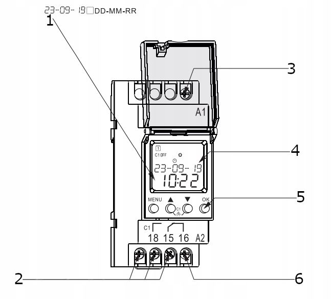 PROGRAMATOR CZASOWY NA SZYNĘ ASTRONOMICZNY WŁ/WYŁ zdjęcie 16
