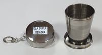 brelok kieliszek składany metalowy  dla super dziadka