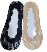 BALERINKI LASEROWE KORONKA 1092 35-40 czarny