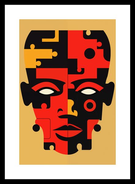 Plakat 20x30cm Puzzle Tożsamości zdjęcie 3