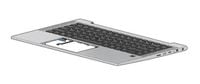 HP SPS-TOPCVR W/KB CP+PS BL INTL
