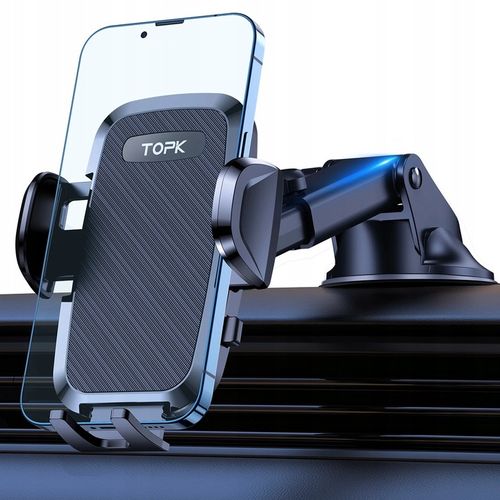 Uniwersalny TOPK uchwyt do samochodu na telefon obracany obrotowy o 360° na Arena.pl