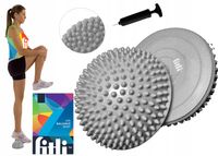 PÓŁKULE SENSORYCZNE JEŻYKI 2 SZT DO REHABILITACJI poduszka sensoryczna