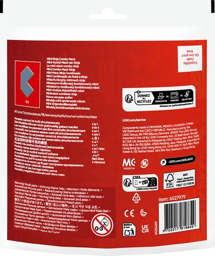 LEGO Klocki Ninjago 30699 Wielofunkcyjny minimech ninja 7+ (80 elementów) na Arena.pl