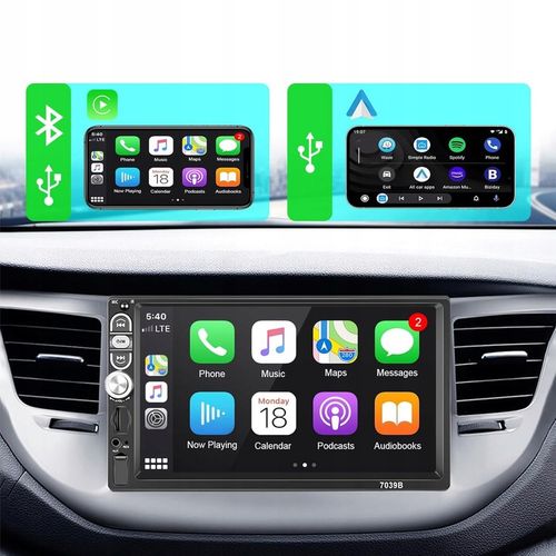 RADIO SAMOCHODOWE BLUETOOTH WYŚWIETLACZ 7"KAMERA COFANIA ZESTAW UNIWERSALNY na Arena.pl