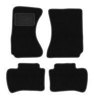 Dywaniki welurowe LUX czarne Daihatsu Terios I 1997-2005 z mocowaniami