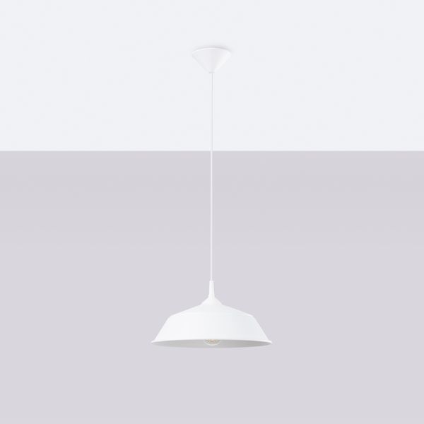 Lampa wisząca FRIKA biała zdjęcie 2