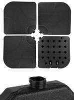 Podstawa do Parasola Obciążenie na Parasol Ogrodowy Obciążnik 4 Sztuki