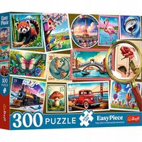 PUZZLE 300 EASY PIECE ZNACZKI POCZTOWE 23100