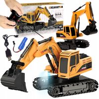 KOPARKA ZDALNIE STEROWANA PILOT MASZYNA BUDOWLANA SAMOCHÓD AUTO AKUMULATOR