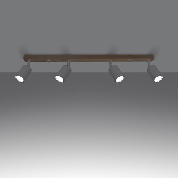 Plafon VERDO 4 biały zdjęcie 3