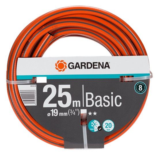 WĄŻ OGRODOWY BASIC 3/4', 25 M - HG-18143-29 zdjęcie 1