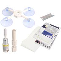 ZESTAW NAPRAWCZY DO NAPRAWY SZYB SAMOCHODOWYCH KLEJ NA ODPRYSKI DO SZYB