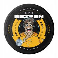 Woreczki z Kofeiną Mango Extra Strong BEZZER Bezsen 250mg Kofeiny