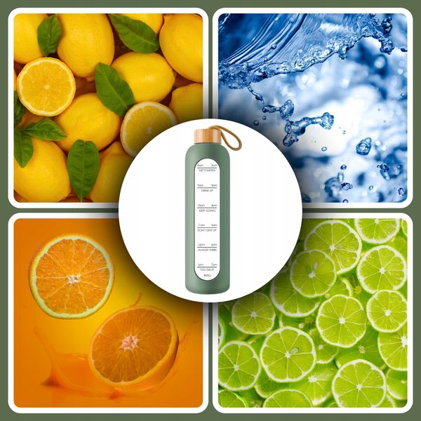 Butelka MEMFLOW 1000 ml biały zdjęcie 3