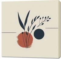 Obraz 100x100cm Botaniczna Barwa