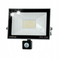 Naświetlacz halogen czujnik ruchu KROMA LED S 100W GREY NW 03608 STRUHM