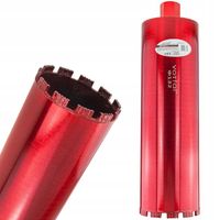 WIERTŁO KORONOWE DIAMENTOWE DO BETONU 132 x 450mm WIERTNICA OTWORNICA