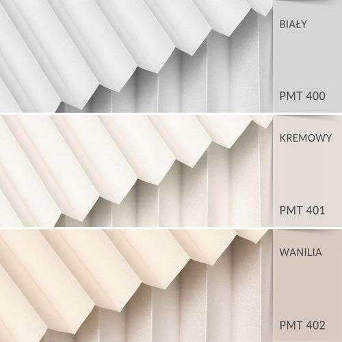 Roleta plisowana ZACIEMNIAJĄCA termo - na Haczykach PLISA 42 x 150 cm na Arena.pl