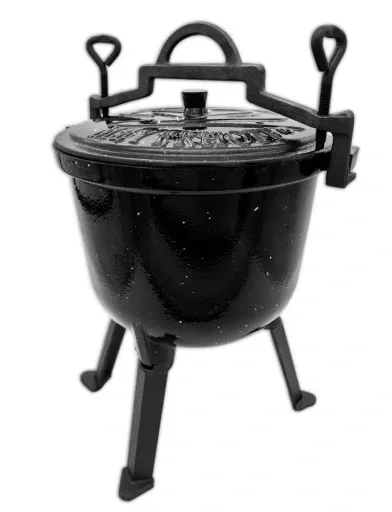 Kociołek żeliwny EMALIOWANY Meyerhoff MARMUREK 10l zdjęcie 13