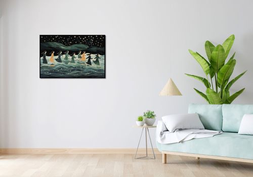 Plakat 86,4x56,8cm Nocna Procesja na Arena.pl