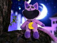 2 x Maskotka CatNap Smiling Critters Cartoon MONSTER GAME Kot 50cm