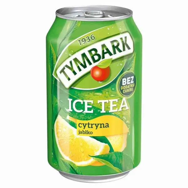 Green Ice Tea Cytryna bez Dodatku Cukru Tymbark 330ml zdjęcie 1