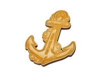 drewniany magnes reklamowy na lodówkę z grawerem 50 szt.